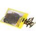 50-Piece Soft Fishing Bait Set - T-Tail Grub Worms for Saltwater & Freshwater - 9 Colors Available - Buy Online on GoSupps.com