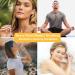 2Pcs Aucuu Mindful Breathing Necklaces for Stress & Anxiety Relief - Black & Silver | Meditation Jewelry for Men & Women - Buy Online on GoSupps.com