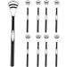 Divono 8 Pack Tongue Scrapers - Easy to Use & Clean Portable Tongue Cleaning Brushes for Oral Hygiene - Food Quality Black Tongue Cleaner - Buy Online on GoSupps.com
