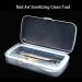Buy Nail Tool Sterilizer Box - Transparent Sterilization Tray Organizer for Manicure Tweezer & Hair Cutter - International Shipping Available - Buy Online on GoSupps.com