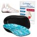 Heel Cushions for Heel Pain Relief Heel Cups for Plantar Fasciitis Achilles Tendonitis and Heel Spurs Provide Support and Cushioning for Men Women (Large W8.5-12 | M7.5-11)