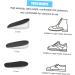 FOMIYES Height Increasing Insoles - 3 Pairs Shock-Absorbing Shoe Cushions for Women & Men - Comfortable & Soft Half Pads - Perfect Fit for Running & Everyday Use - Buy Online on GoSupps.com