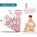 Teksome 4-in-1 Women's Body Razor | Portable Hair Removal for Armpits Legs & Arms - Buy Online on GoSupps.com
