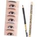 Didiseaon 4 Pcs Eyebrow Pencil Brush Long Lasting Eyebrow Pencils Eyebrow Crayon Waterproof Brown Kit Wooden 1 count (Pack of 1) As Shownx2pcs - Buy Online on GoSupps.com