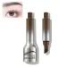 Liquid Eyebrow Brush Angled Brush and Dip Liquid Eyebrow Gel Smudge Proof Eyebrow Pencils for Women Makeup (Light brown)