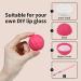 LONGWAY 0.24Oz (7ml) Empty Lip Balm Sphere Containers - Rose Red | BPA Free Chapstick Tubes for Lip Gloss - Screw Cap Lipstick Holder - Buy Online on GoSupps.com