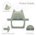 Buy BPA-Free Drop-Proof Silicone Teething Ring | Soft Teething Toy for Babies 3 Months+ - Buy Online on GoSupps.com