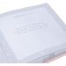 Widdop New Baby 50 6x4 Photo Album with Silver Teddy Attachment - Baby Girl Gift - Buy Online on GoSupps.com