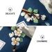Lurrose Bridal Hair Clip Bridal Hair Clips Floral Hair Headdress Chinese Style Floral Hair Clips for Woman Girl Kids Tiara - Buy Online on GoSupps.com