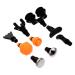 Beaupretty 1 set 9Tlg massage head with fascia body massage head fascia attachment fascia massage head massage devices dashboard deliveries 9-part suit
