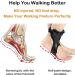 Adjustable Black Ankle Brace for Foot Drop | Plantar Fasciitis & Achilles Tendonitis Recovery | X-Large Left - Buy Online on GoSupps.com