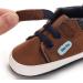 MASOCIO Baby Boy First Walking Shoes | Soft Sole Anti-Slip Prewalker | 3-6 Months | Brown - Buy Online on GoSupps.com