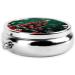 Portable Metal Pill Box - Christmas Trees & Presents Design 3-Compartment Travel-Friendly Hinged Fastening Ideal for Small Pills - Buy Now - Buy Online on GoSupps.com