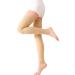 TOFLY Medical Thigh High Compression Stockings for Men & Women - Opaque Support Socks 20-30mmHg | Footless Silicone Band - Varicose Veins Edema DVT | 5XL Beige - Buy Online on GoSupps.com