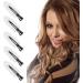 No Bend Hair Clips 10 Pcs - No Crease Makeup Hair Clip for Fashionable Hairstyles - White - Buy Online on GoSupps.com