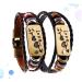 ABOOFAN 2pcs adjustable bracelet Leather Wrist Cuff Woven Wrist Cuff bracelet bracelets beaded mens beaded bracelet leather bracelet wrap Cords Bracelets student stackable birthday present 20X2cmx2pcs As Shownx2pcs - Buy Online on GoSupps.com