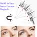 Onewly Magnetic Eyelashes 2 Pairs Reusable Magnetic Eyelash Kit Each Eyelash Has 5 Layers of Magnetism Dual Magnetic Lashes Magnetic Eyelashes Natural Look - Buy Online on GoSupps.com