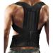 Adjustable Posture Corrector Back Support Shoulder Back Brace Posture Correction Spine Postural Fixer Tape(XXXL code) XXXL code D