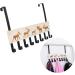 CHILDWEET Bath Toy Storage 1pc Solid Wood Door Hook Towel Hooks Jacket Hanger Bath Towel Hook Wrought Iron Hook Coat Key Hook - Buy Online on GoSupps.com