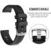 NotoCity 20mm Replacement Band for Garmin Forerunner 645/245 and Galaxy Watch 5/4 - Black - Buy Online on GoSupps.com