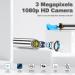 NiceBirdie Ear Wax Removal Tool with Camera and Light - 1080P HD Endoscope for Ear Cleaning | 6 LED Lights, Waterproof Ear Scope - Compatible with iPhone & Android - Buy Online on GoSupps.com