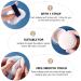 Beaupretty 3pcs Velvet Powder Puff Set - Fluffy Cosmetic Sponges for Loose Powder Makeup - Buy Online on GoSupps.com