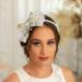 IYOU Bow Wedding Headbands Ivory Pearl Bridal Hair Bands Elegant Bridesmaid Bride Hair Accessories for Women and Girls - Buy Online on GoSupps.com