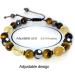 Triple Protection Bracelet for Prosperity, Money, Business Goals | Citrine, Tiger Eye, Hematite Bracelet Set - Buy Online on GoSupps.com