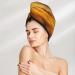 Autumn Golden Grass Landscapes SamLng Coral Velvet Dry Hair Cap Ideal for Home Travel Pool Parties & Beaches - Buy Online on GoSupps.com