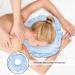 Polyester Face Relax Pillow for Spa Salon Massage - Blue Nap Rest Pillow for False Eyelashes & Adhesives - Buy Online on GoSupps.com