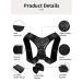 2023 Adjustable Posture Corrector for Men & Women | True Fit Back Support & Pain Relief - Upper Back Brace for Neck & Shoulder Therapy - Buy Online on GoSupps.com