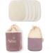 Eco Belle Kit Double-sided organic cotton makeup remover squares - Buy Online on GoSupps.com