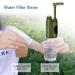 Lixada 5000L Camping Water Filter - Survival Water Filter Pump with Storage Bag for Emergency Drinking Water | Travel & Fishing Essentials - Buy Online on GoSupps.com