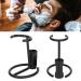 Premium Razor Brush & Holder | Metal Alloy Safety Razor Accessories for Men's Grooming - Buy Online on GoSupps.com