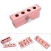 DIY Lipstick Maker Set | Dual-Use Lip Balm Tool | Aluminum Alloy Rose Gold | Makeup Cosmetics Silicone Making Tool (2 & 4 Holes - Buy Online on GoSupps.com