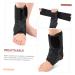 Buy Gatuida Adjustable Ankle Support Brace for Men - Ankle Protection Guard Sports Ankle Sleeve & Sprain Proof Cover (39x20cm Black) - International Shipping Available - Buy Online on GoSupps.com