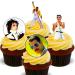 Made4You Freddie Mercury Queen - Edible Cupcake Toppers - Stand-up Wafer Cake Decorations (12)