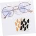 Healeeved 120 Pairs EVA Sponge Nose Pads for Glasses - Nasal Pillows & Stripes for Comfort - Black Skin Color - 3 Sets (2x0.8x1cm) - Perfect for Sunglasses & Eyewear Support - Buy Online on GoSupps.com