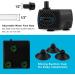 PULACO 95GPH Mini Submersible Water Pump - Ideal for Aquariums, Ponds & Hydroponics - Buy Online on GoSupps.com