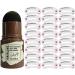 Ey brauen stamp one step Brow Stamp Shaping kit eyebrow stamp Waterproof with 24pcs eyebrow stencil kit brow stamplone eye makeup tools (dark brown) Dark Brown