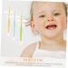 Minkissy 20-Pack Silicone Baby Toothbrush Set | Oral Hygiene Tools for Newborns & Infants | Gentle Mouth Cleaner for Babies - Buy Online on GoSupps.com