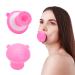 ZHUYIYI Jaw Face Neck Toning Exerciser for Women  Face Lift Skin Firming V Shape Double Chin Exerciser Instrument  Cute Portable Anti Wrinkle Mouth Exercise Face Slimming Trainer Tool