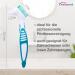 Wellsamed Durebrush Extra Clean Prosthesis Brush - Professional Prosthetic Toothbrush for Superior Cleaning | Color-Sorted | 1 Piece - Buy Online on GoSupps.com
