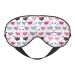 SSIMOO Carttoon Cat Soft Sleep Eye Mask Female Breathable Eye Patch Perfect for Travel and Relaxation Black