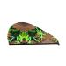 Funny Frogs SamLng Coral Velvet Dry Hair Cap Perfect for Home Travel Pool Parties Beaches Baths and More