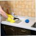 Dish Washing Brushes 36PCS Plastic Dish Scrubbers Kitchen Sponges Scrubber Plastic Pot Round Scrubber Mesh Dish Pads - Buy Online on GoSupps.com