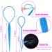 Vrose Flosi Topsy Tail Hair Tool - Ponytail Maker French Braid Loop and Hair Styling Gift For Women Who Have Everything 'pink' 'blue'  - Buy Online on GoSupps.com