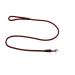 Leash - rope leash with hand loop Basic 10mm 27 colours 7 lengths (1.55 m Bordeaux) 1.55 m burgundy