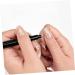 minkissy Nail Pen Liner Pen Nail Polish Nail Brush Pen Gel Nail Tool Extension Gel Pen Drawing Painting Liner Pens Barniz De Gel Para U as Nail Tools Nail Art Pen Abs Simple Draw Flowers 14X1X1CM Black - Buy Online on GoSupps.com
