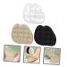 3 Pairs Forefoot Half Size Pads - Soft Anti-Slip Cushions for Comfortable High Heels - Velvet Forefoot Stickers for Women - Buy Online on GoSupps.com